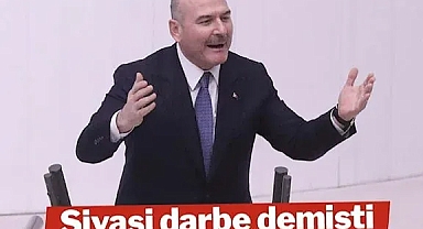 Süleyman Soylu’ya ‘siyasi darbe’ tepkileri…