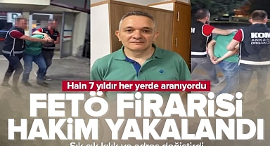 FETÖ firarisi eski Yargıtay tetkik hakimi Necmeddin Özmen yakalandı.
