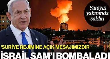 İsrail Şam'ı Bombaladı! Cumhurbaşkanlığı Yakınında Saldırı