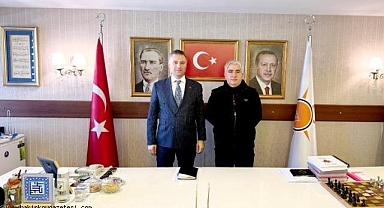  AK Parti Bakırköy İlçe Başkanı Ahmet Faruk Kuran'a Ziyaret
