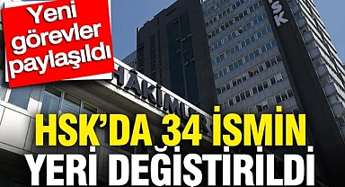 HSK’da 34 ismin yeri değiştirildi: Yeni görevlendirmeler paylaşıldı