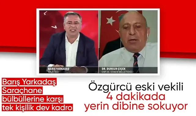 Barış Yarkadaş'tan Dursun Çiçek'e: CHP'liler sana sahip çıktı