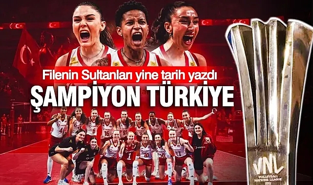 Brezilya'dan rövanş alındı: Filenin Sultanları Şampiyon