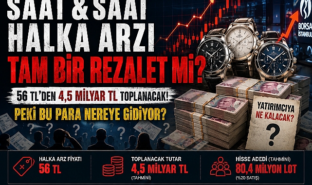 Saat ve Saat halka arzı tam olarak bir rezalet