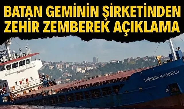 Marmara Denizi Silivri açıklarında 2 gemi çarpıştı! Bakan Uraloğlu: Gemi 11 dakika içinde battı